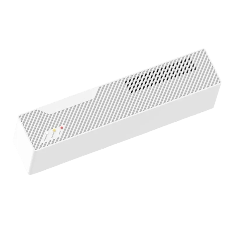 Electronic odor filter with odor pod