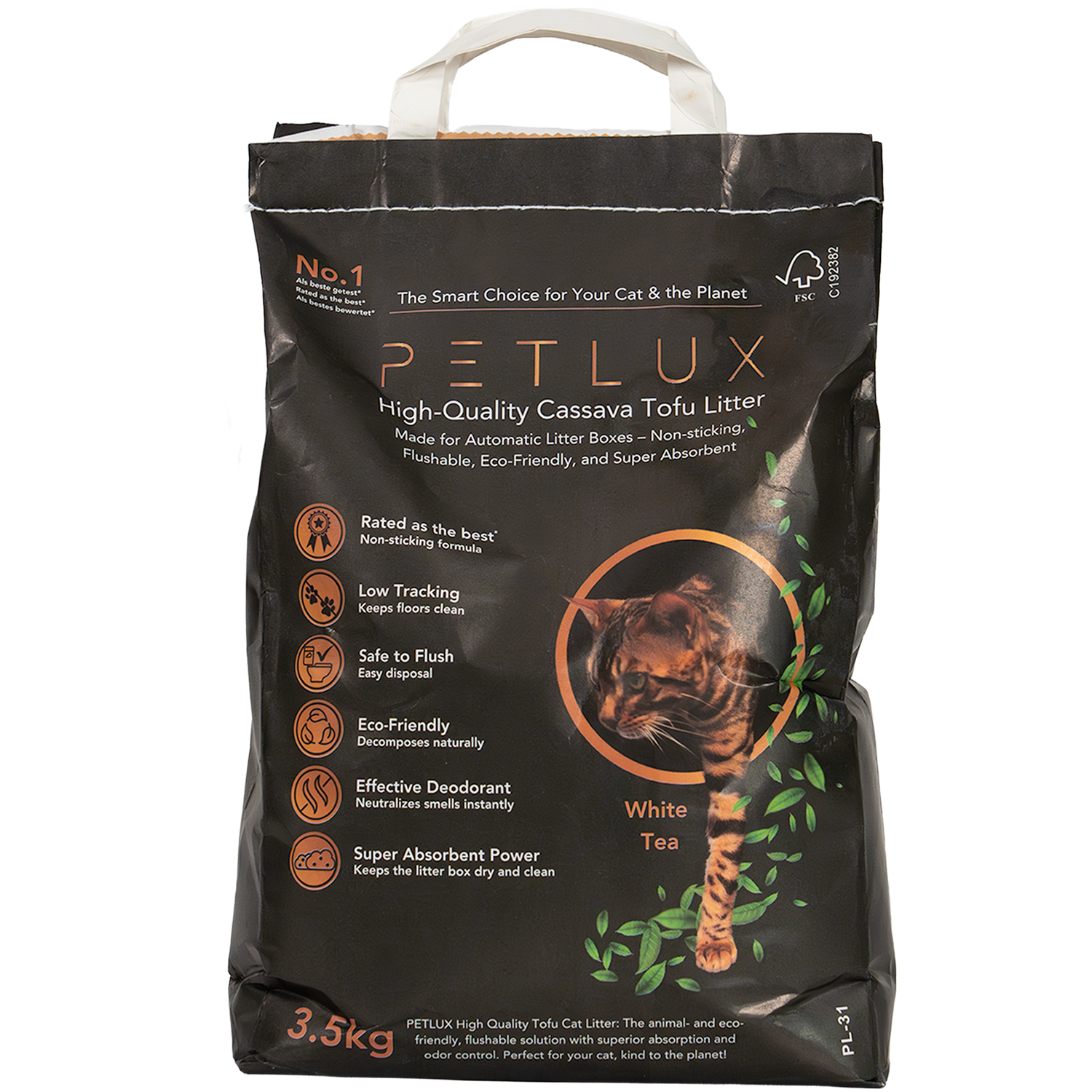 Cassava Tofu Automatic Cat Litter 3.5 kg